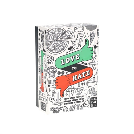 Ridleys GME083 Love to Hate Party Game
