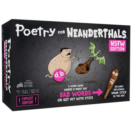 Poetry for Neanderthals NSFW edition