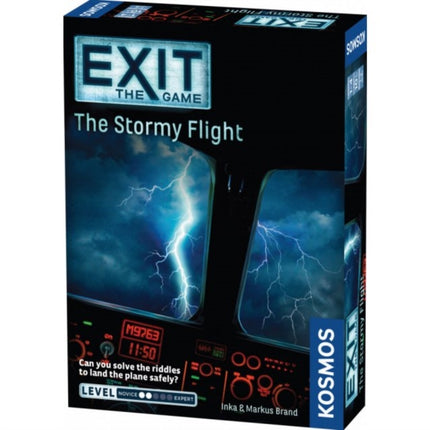 Kosmos EXIT The Stormy Flight Level 2 out of 5  Unique Escape Room Game 14 Players  Ages 10