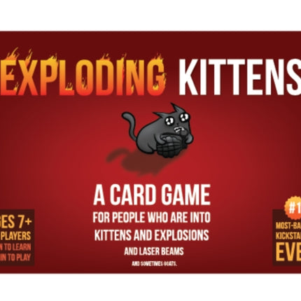 Exploding Kittens Card Game  FamilyFriendly Party