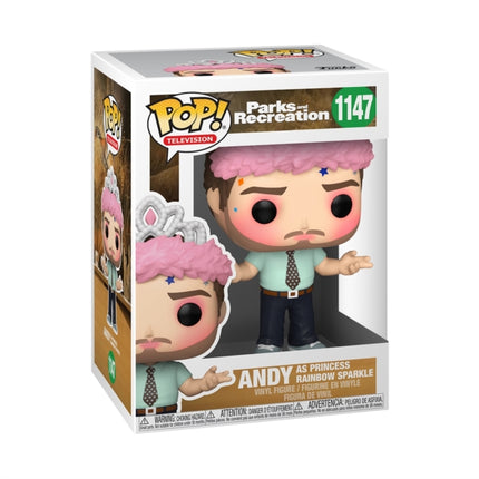 Funko 56166 POP TV Parks and Rec Andy as Princess