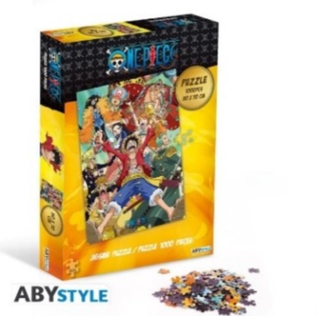 One Piece  Jigsaw Puzzle 1000 Pieces  Straw Hat Crew