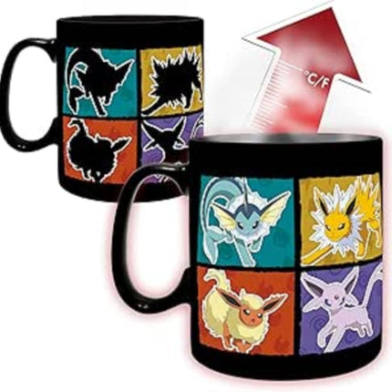 Pokemon Large Eevee Heat Change Mug
