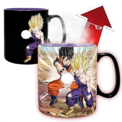 DRAGON BALL  Mug Heat Change  460 ml  DBZGohan Cell cardboard