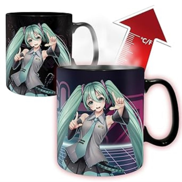 HATSUNE MIKU  Mug Heat Change  460 ml  Hatsune Miku  cardboard