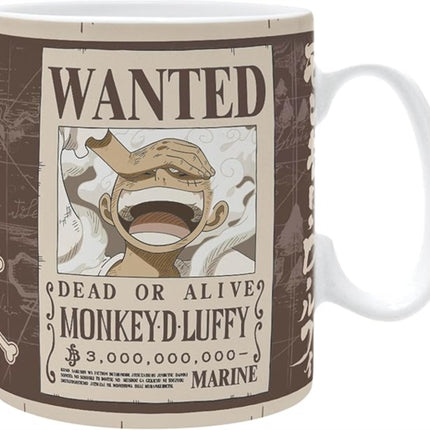 ONE PIECE  Mug  460 ml  Luffy Wanted  subli  box