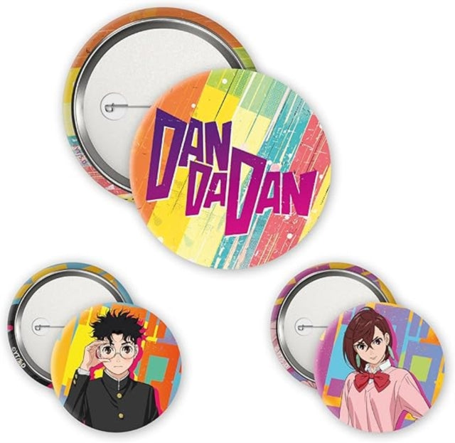Dan Da Dan Momo  Okarun 3 Badge Pack