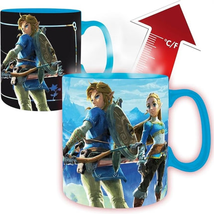 THE LEGEND OFZELDA  Mug Heat Change  460ml  Breath the Wild