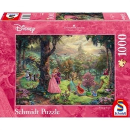 Disney  Sleeping Beauty by Thomas Kinkade 1000 Piece Schmidt Puzzle