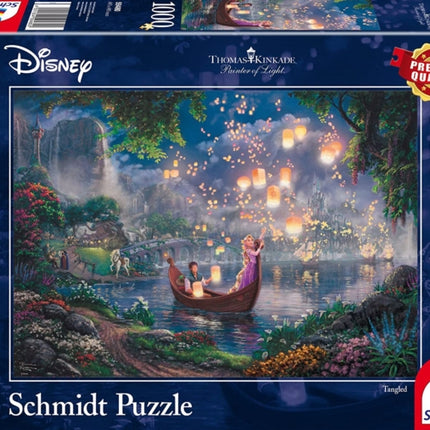 Disney  Tangled by Thomas Kinkade 1000 Piece Schmidt Puzzle