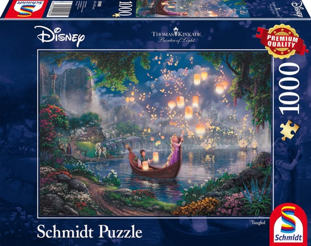 Disney  Tangled by Thomas Kinkade 1000 Piece Schmidt Puzzle