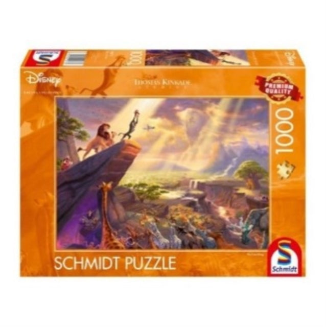 Disney Dreams Collection  The Lion King by Thomas Kinkade 1000 Piece Schmidt Puzzle