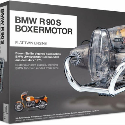 BMW R90S Motorcycle FlatTwin Engine Model Kit