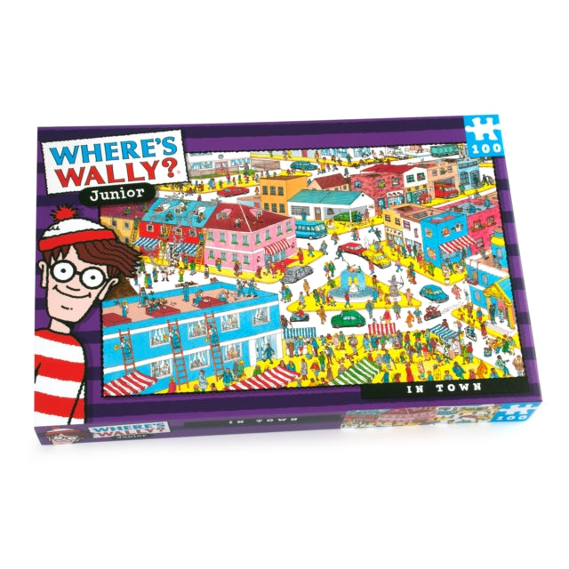 Wheres Wally In Town 100pc Puzzle
