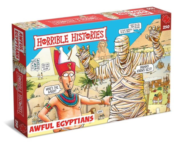 Horrible Histories Childrens  250 Piece Jigsaw Puzzle  Awful Egyptians