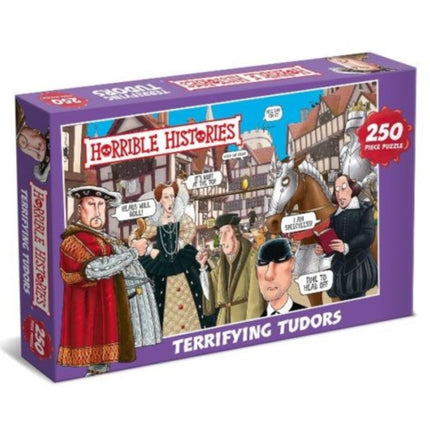 Horrible Histories Childrens  250 Piece Jigsaw Puzzle  Terrifying Tudors