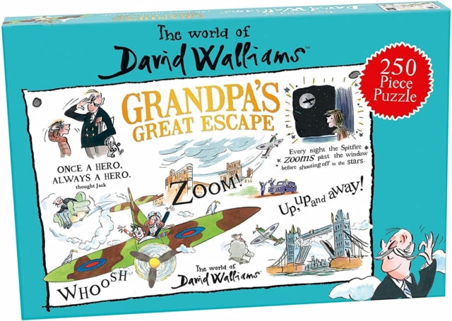 David Walliams 250pc Puzzle Grandpas Great Escape