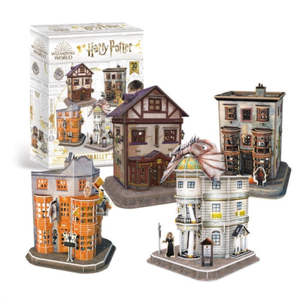 HP Diagon Alley 4 in 1 3D Puzzle