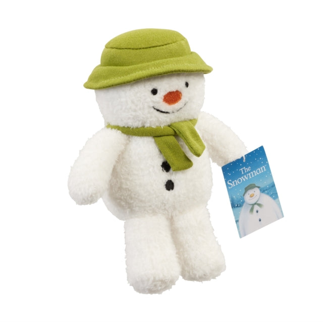 Rainbow Designs Snowman Bean Toy for Newborn 15cm White