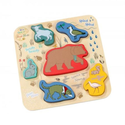 Were Going On a Bear Hunt Wooden Shape Puzzle