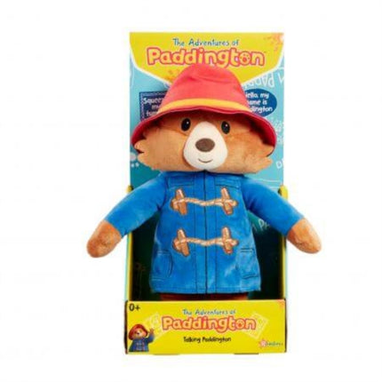 Paddington Bear Talking Soft Toy  Adventures of