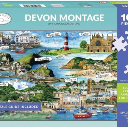 Jigsaw 1000 Piece  Devon Montage L