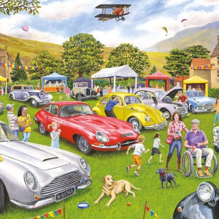 Jigsaw 1000 Piece  Village Motor Show L
