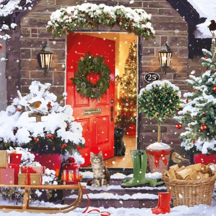 Jigsaw 1000 Piece  Christmas Cottage L