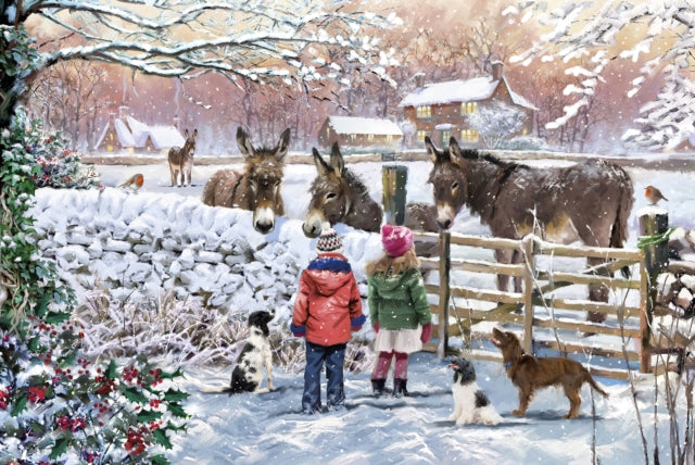 Jigsaw 500 Piece  Donkey Friends L