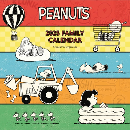 Peanuts Planner Wall Calendar 2025