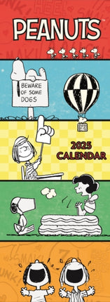 Peanuts Slim Calendar 2025