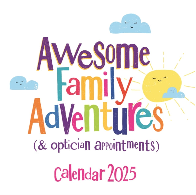 Bright Side Family Adventures Planner Wall Calendar 2025