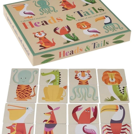 Heads and tails game  Colourful Creatures