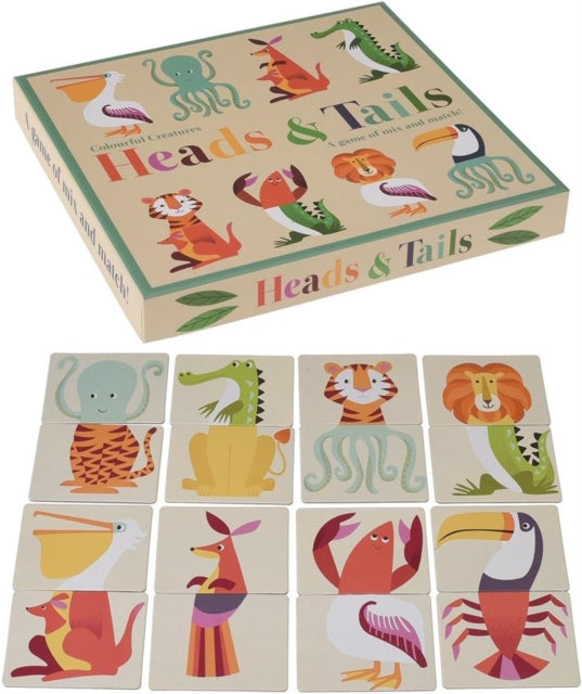 Heads and tails game  Colourful Creatures