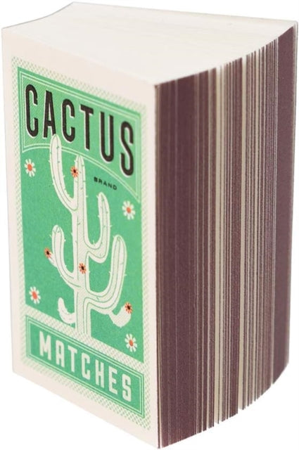 Matchbox notepad  Cactus