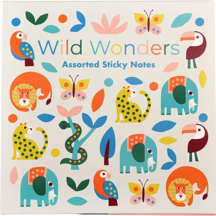 Sticky note set   Wild Wonders