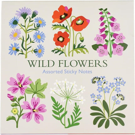 Sticky note set  Wild Flowers