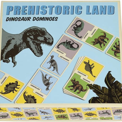 Dinosaur dominoes  Prehistoric Land