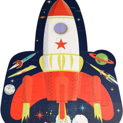 Rocket jigsaw puzzle  Space Age