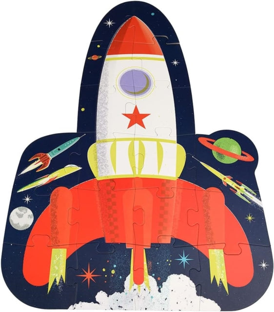 Rocket jigsaw puzzle  Space Age