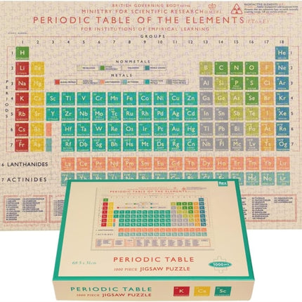 Jigsaw puzzle 1000 pieces  Periodic Table