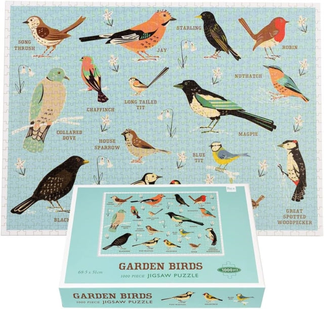 Jigsaw puzzle 1000 pieces  Garden Birds