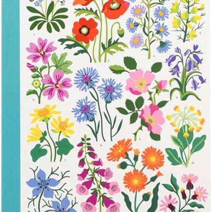 A5 notebook  Wild Flowers