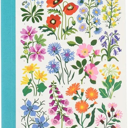 A6 notebook  Wild Flowers