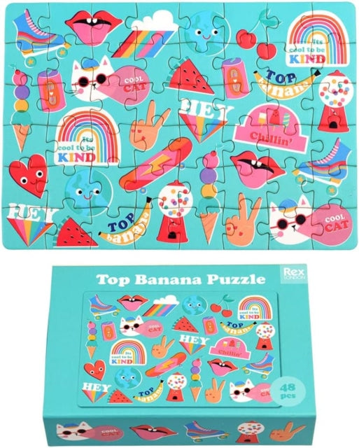 Matchbox jigsaw puzzle  Top Banana