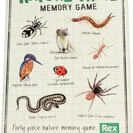 Memory game 40 pieces  Nature Trail