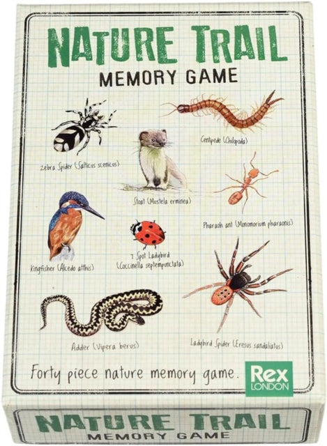 Memory game 40 pieces  Nature Trail