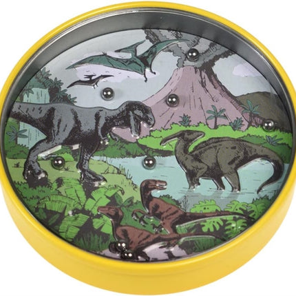 Tin tilt puzzle  Prehistoric Land Dinosaur