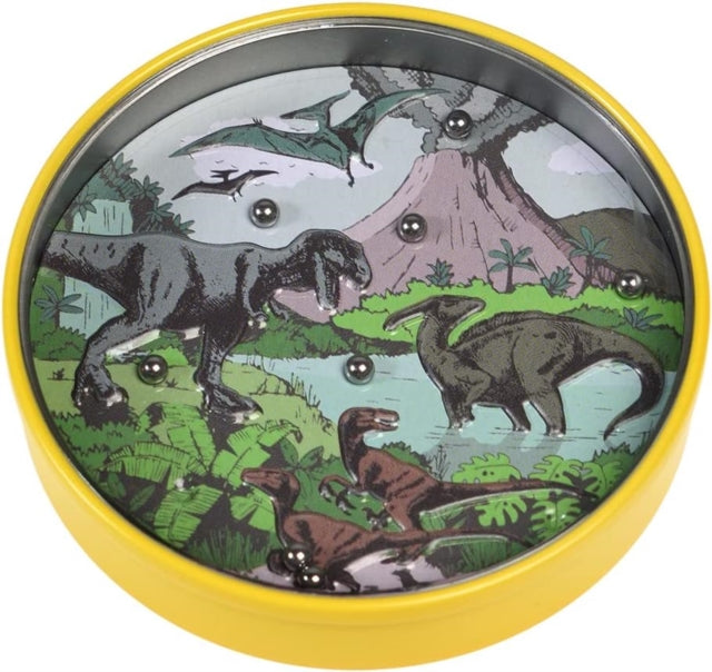 Tin tilt puzzle  Prehistoric Land Dinosaur