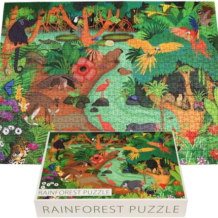 Jigsaw puzzle 1000 pieces  Rainforest